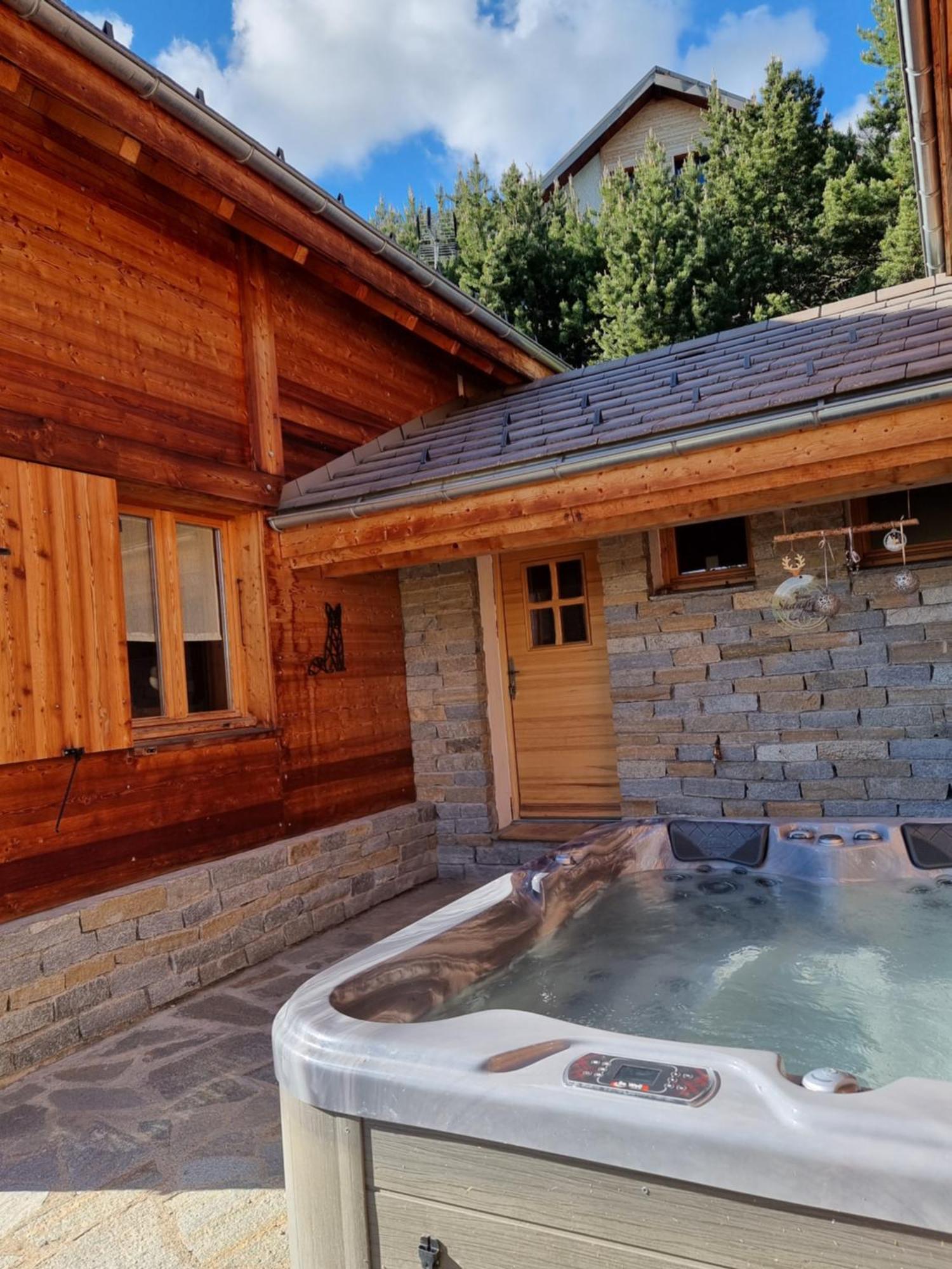 Chalet 6 Pers Avec Spa, Terrasse Plein Sud A Saint-Michel-De-Chaillol - Fr-1-393-22 Luaran gambar