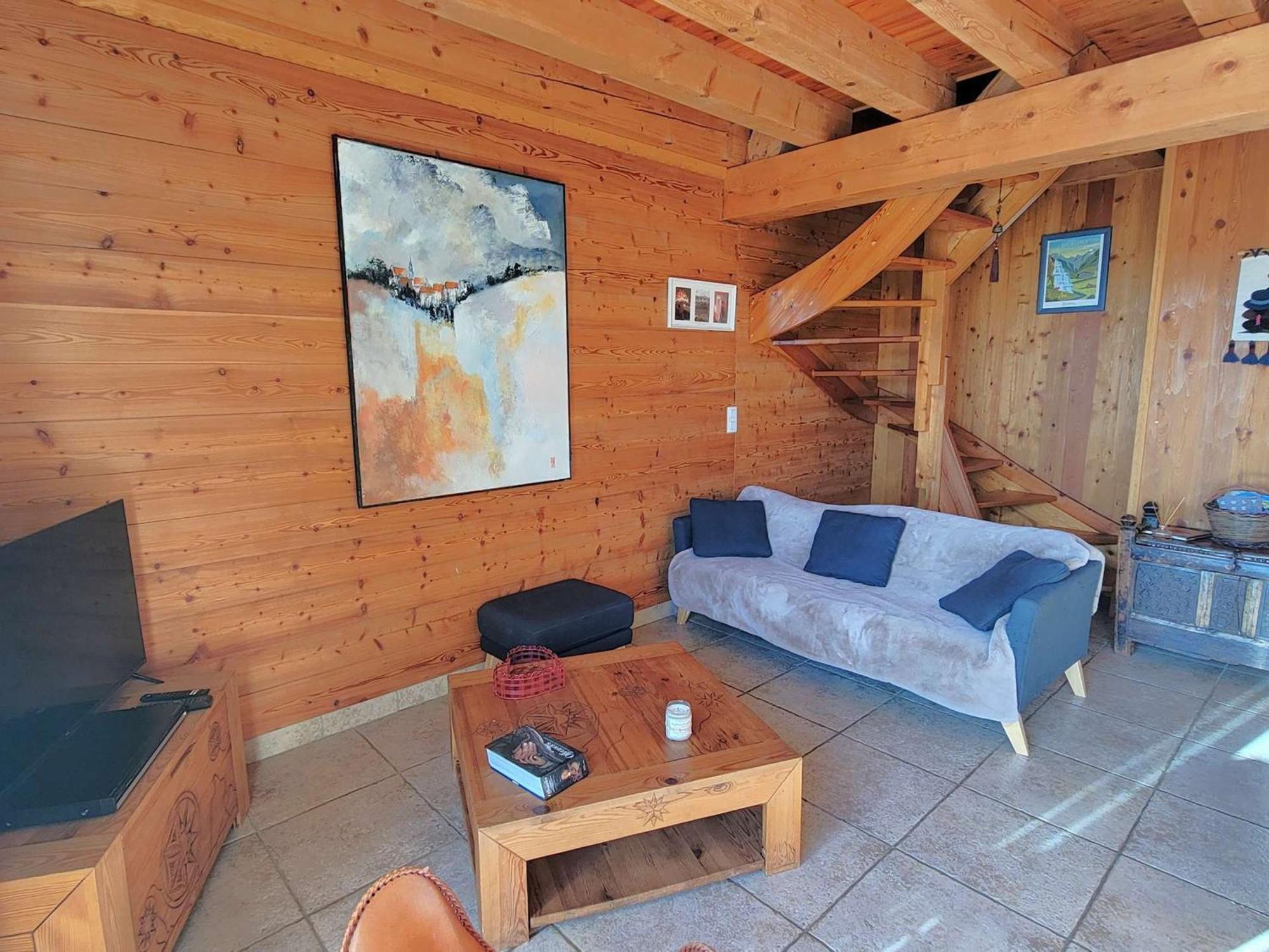 Chalet 6 Pers Avec Spa, Terrasse Plein Sud A Saint-Michel-De-Chaillol - Fr-1-393-22 Luaran gambar