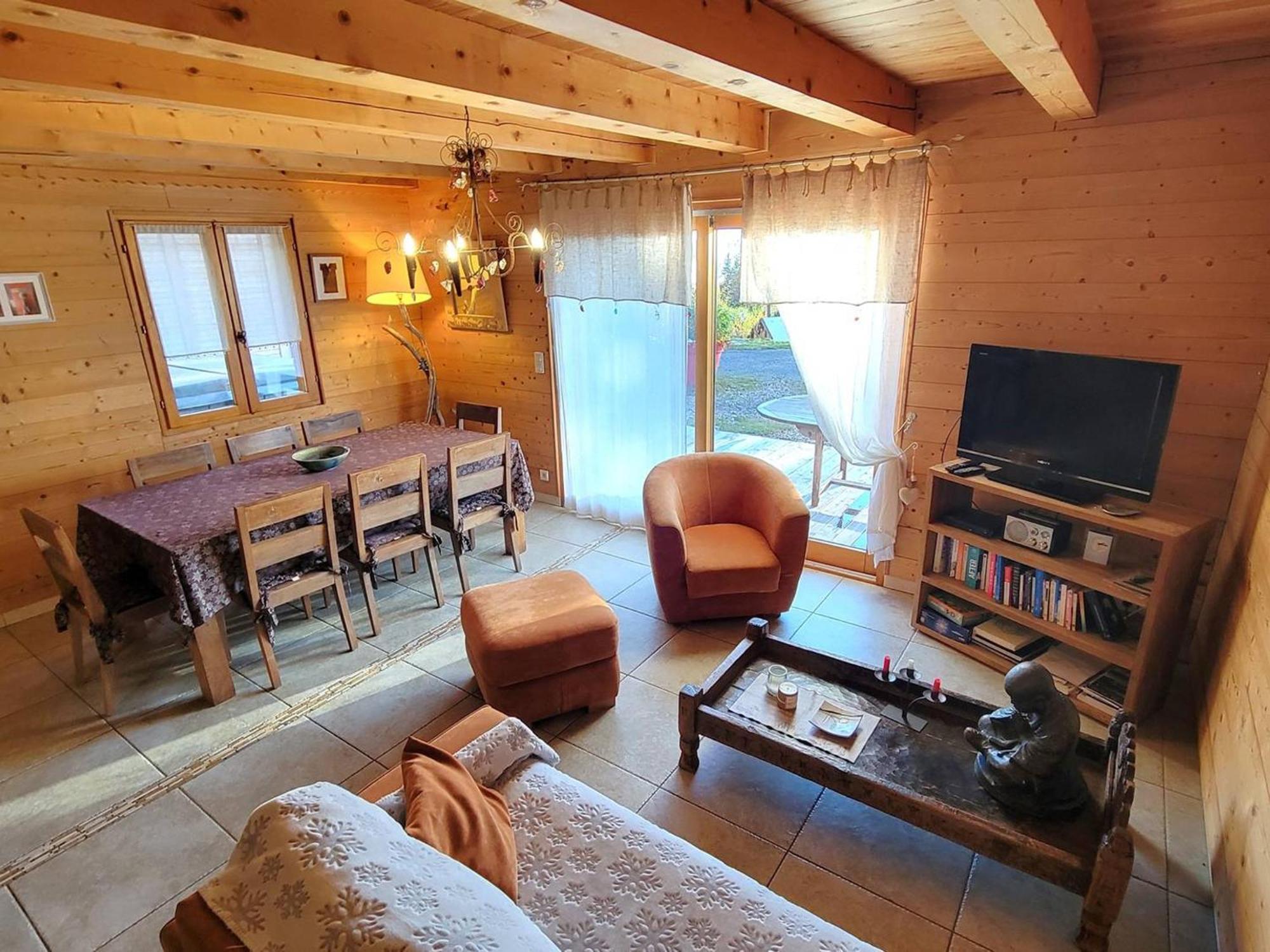 Chalet 6 Pers Avec Spa, Terrasse Plein Sud A Saint-Michel-De-Chaillol - Fr-1-393-22 Luaran gambar