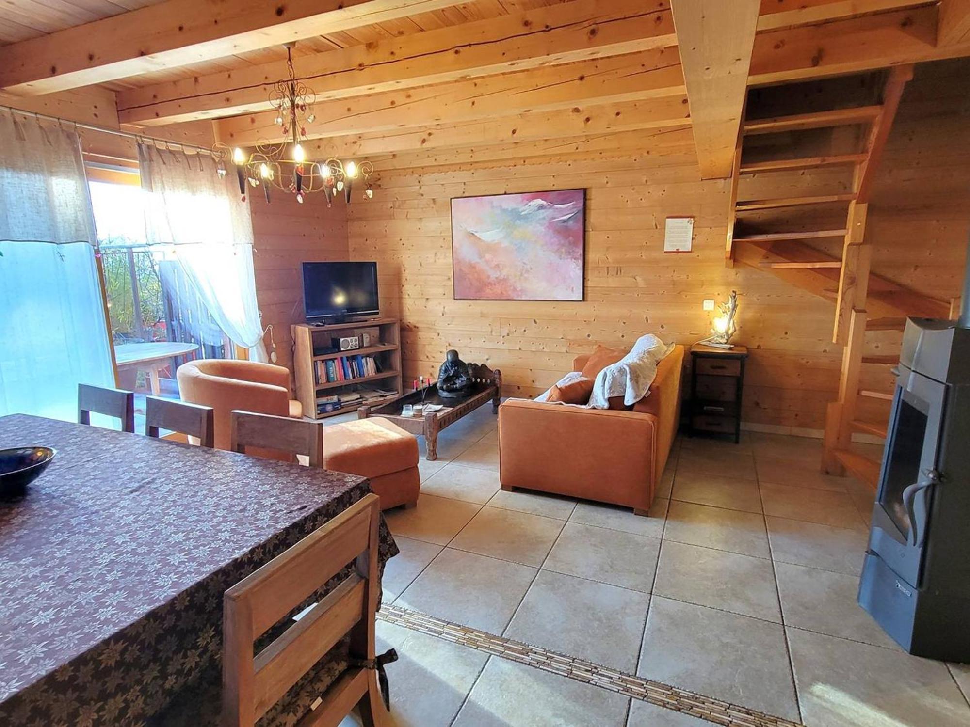 Chalet 6 Pers Avec Spa, Terrasse Plein Sud A Saint-Michel-De-Chaillol - Fr-1-393-22 Luaran gambar